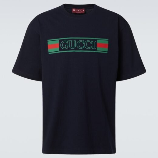 Gucci T-shirt en coton à logo