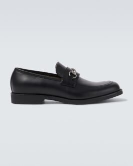 Mocassins Horsebit en cuir