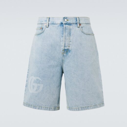 Gucci Bermuda GG en denim