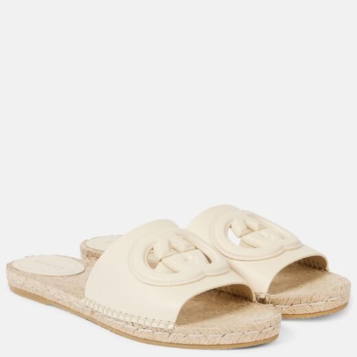 Gucci Mules Cut en cuir