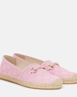 Espadrilles Horsebit GG Canvas