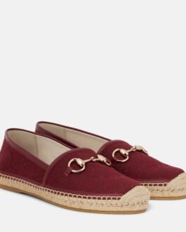 Espadrilles Horsebit GG Canvas
