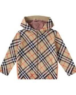 Veste Burberry Check en laine