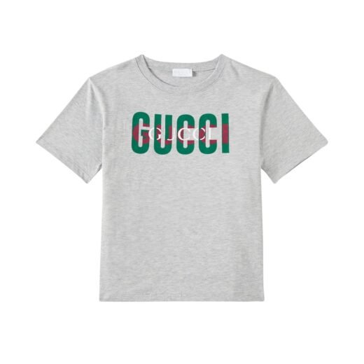 Gucci T-shirt en coton à logo