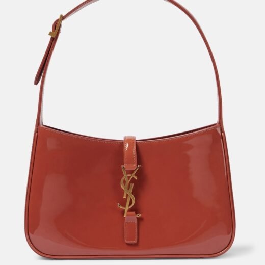 Saint Laurent Sac Le 5 à 7 en cuir verni