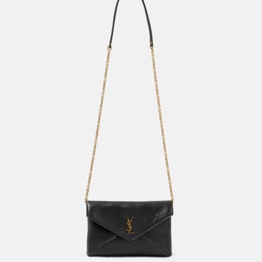 Saint Laurent Portefeuille Cassandre Small en cuir