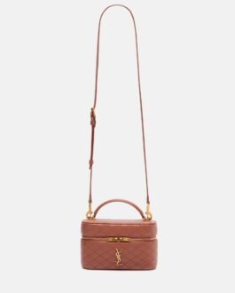 Sac vanity Gaby en cuir matelassé