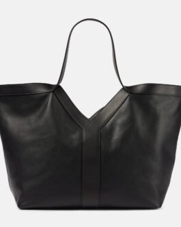 Sac Y en cuir noir avec bandoulière Yves Saint Laurent