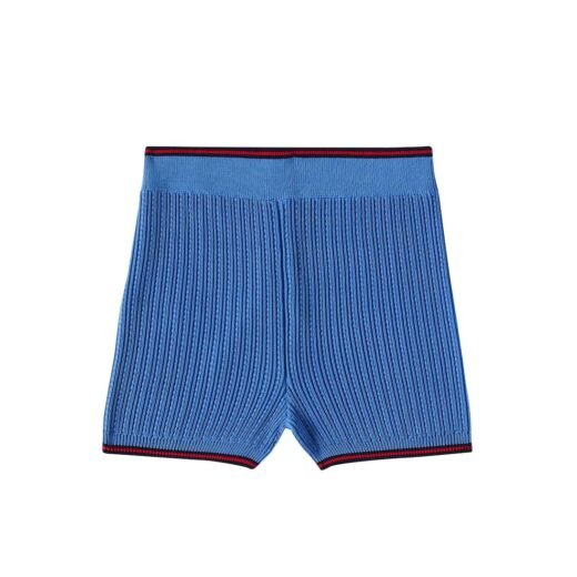 Gucci Short Web Stripe en maille