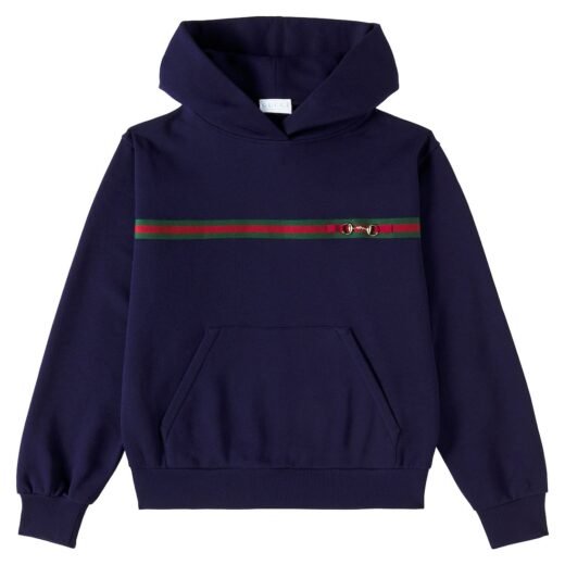 Gucci Sweat-shirt à capuche en coton
