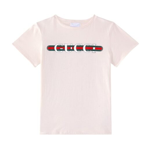 Gucci T-shirt en coton à logo