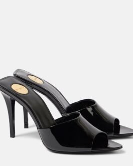 Mules Romy en cuir verni