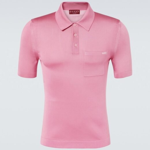 Gucci Polo en soie