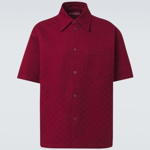 Gucci Chemise GG en jacquard de coton