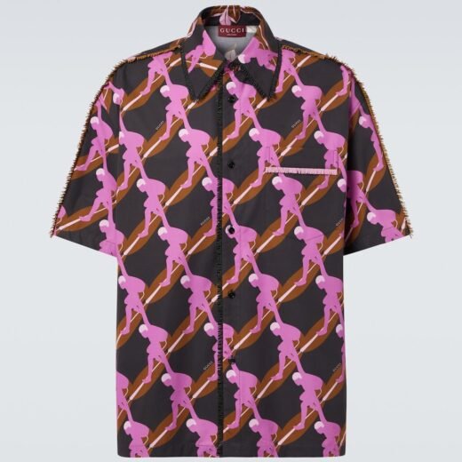 Gucci Chemise imprimée en coton