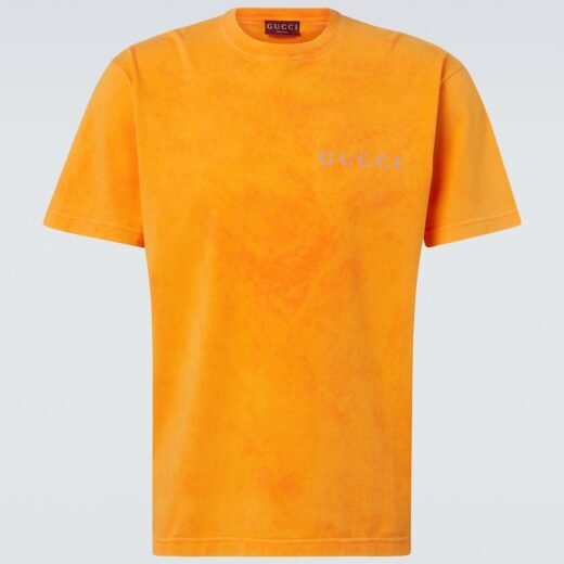 Gucci T-shirt en coton à logo