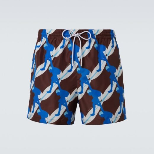 Gucci Short de bain imprimé