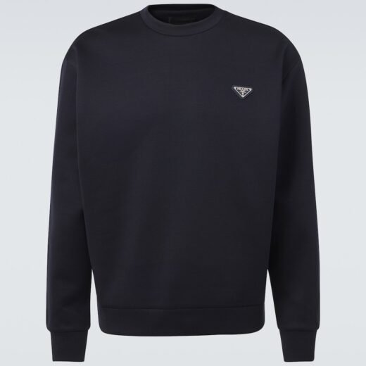 Prada Sweat-shirt en coton mélangé