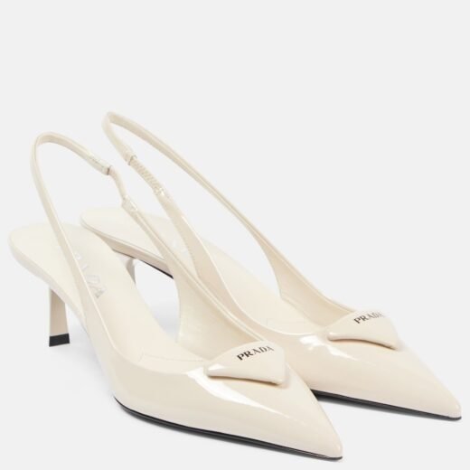 Gucci Escarpins 55 en cuir verni à logo
