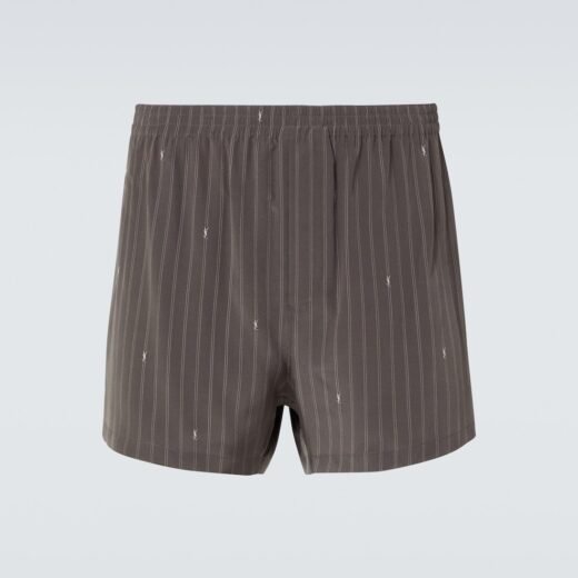 Saint Laurent Boxer en soie