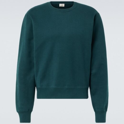 Saint Laurent Sweat-shirt Cassandre en coton