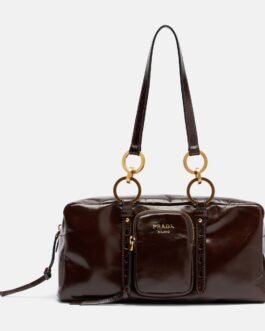 Sac Prada Dangle Medium en cuir