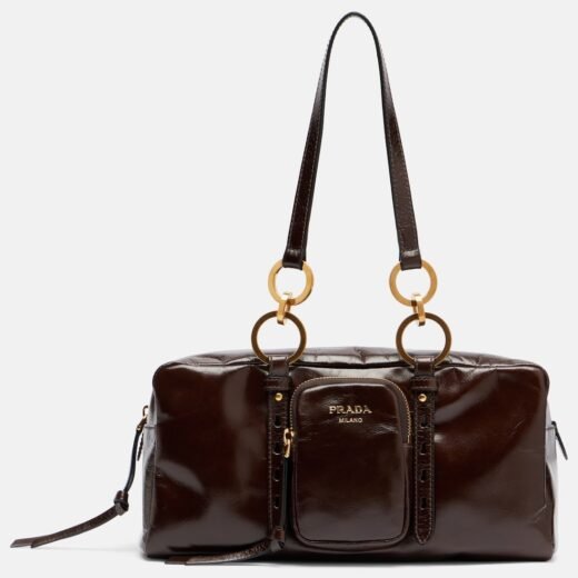 Prada Sac Dangle Medium en cuir