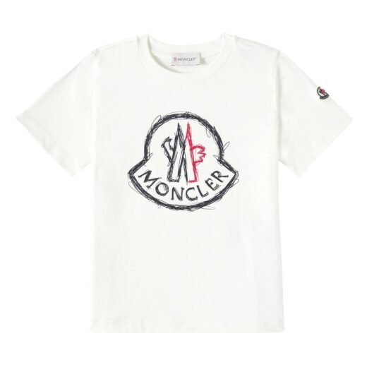 Moncler T-shirt en coton à logo
