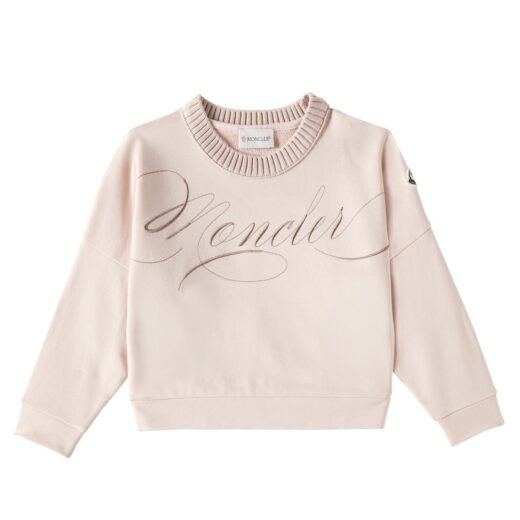 Moncler Sweat-shirt en coton à logo