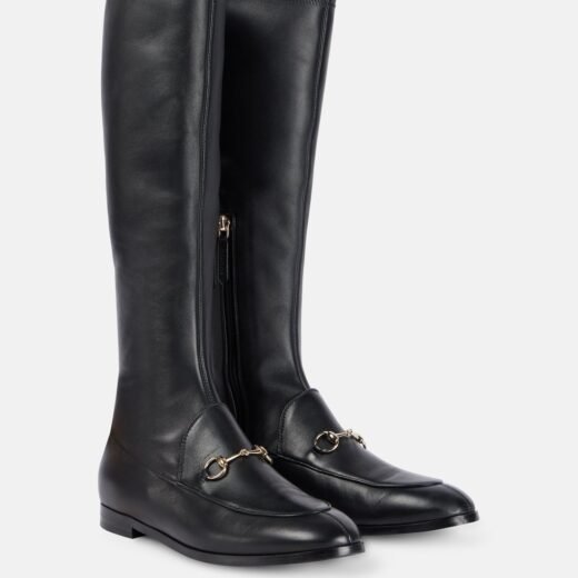 Gucci Bottes Jordaan en cuir