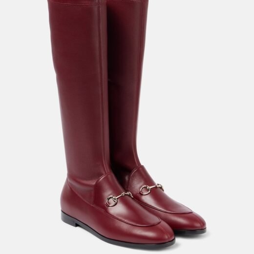 Gucci Bottes Jordaan en cuir