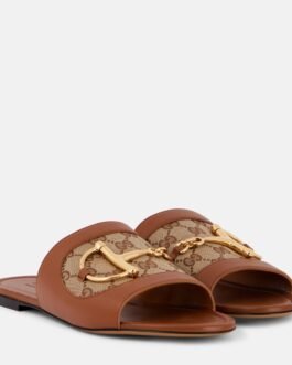 Mules Horsebit en cuir