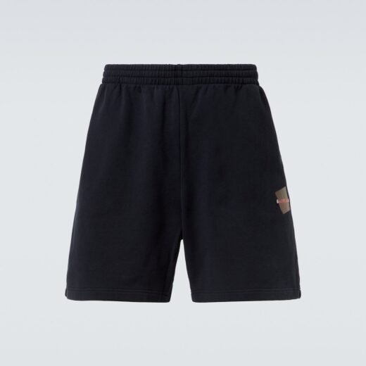 Balenciaga Short en coton à logo