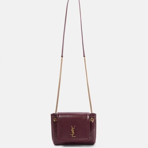 Saint Laurent Sac à bandoulière Nolita Mini en cuir