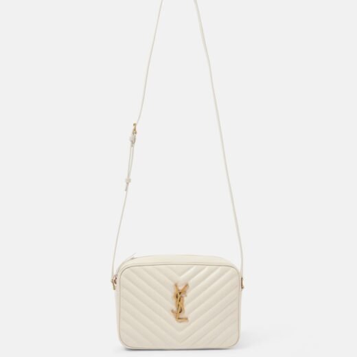 Saint Laurent Sac Lou en cuir à logo