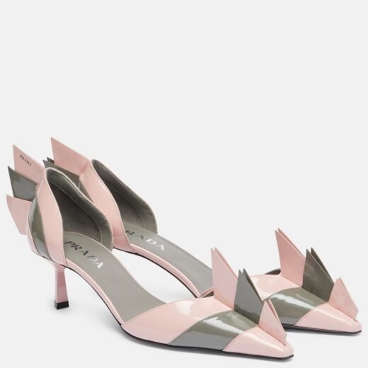 Prada Escarpins en cuir verni