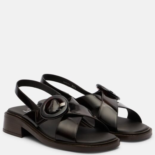 Prada Sandales Sienna slingback en cuir