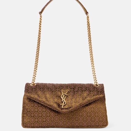 Saint Laurent Sac Calypso Small en jacquard
