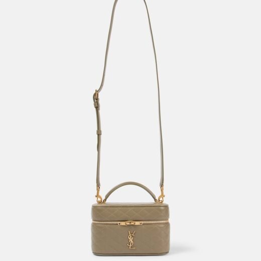 Saint Laurent Sac vanity Gaby Cassandre en cuir matelassé