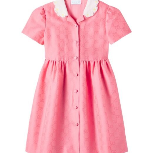 Gucci Robe GG en jacquard de coton