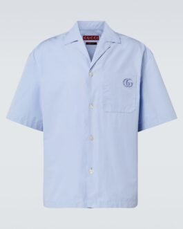 Chemise Double G en coton