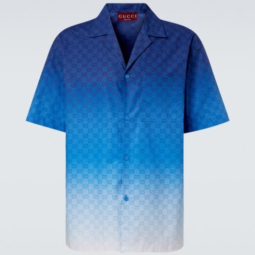 Gucci Chemise GG imprimée en coton