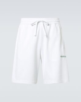 Short Webstripe en coton