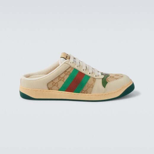 Gucci Mules Screener GG Canvas