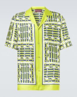 Chemise Horsebit en soie