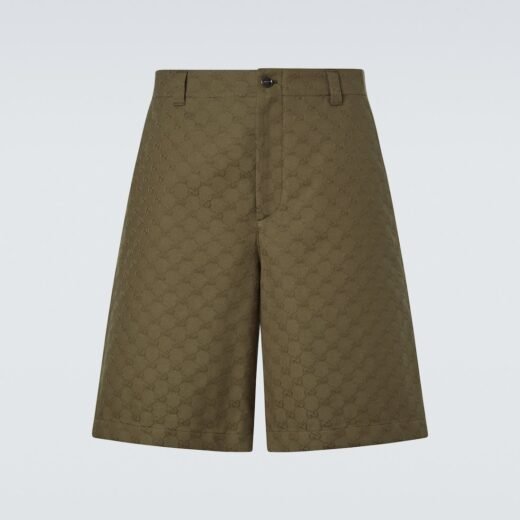 Gucci Bermuda GG en coton mélangé