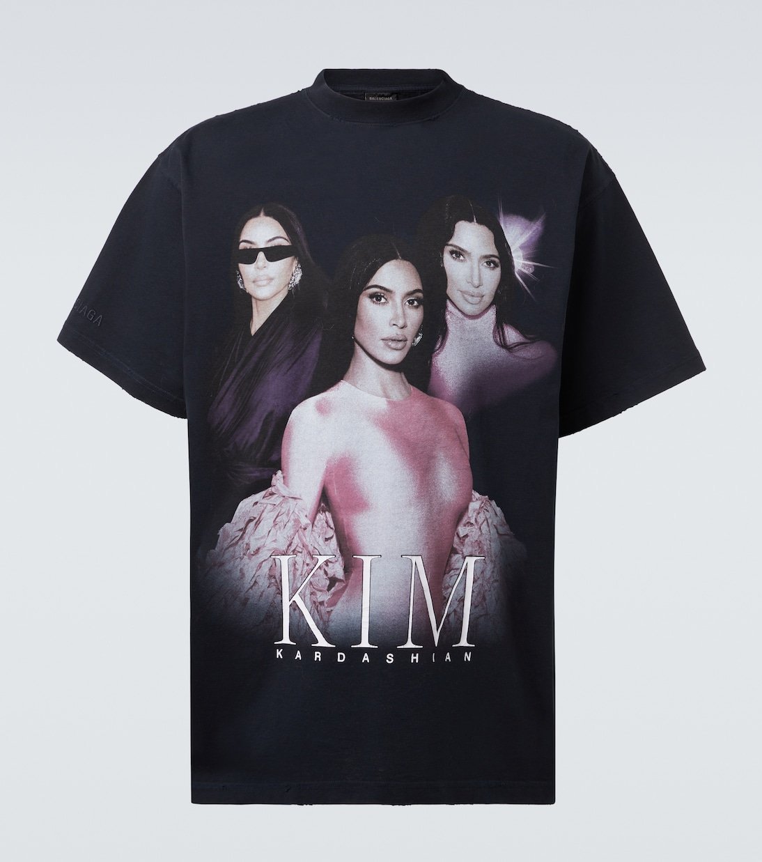 Balenciaga T-shirt Kim K oversize en coton