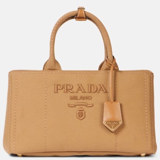 Prada Cabas Jardinière Medium en toile