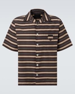 Chemise rayée en coton