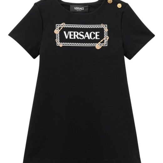 Versace Robe t-shirt à logo